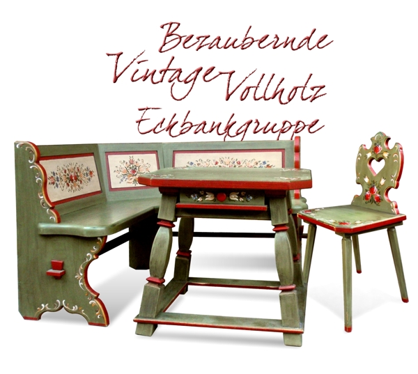 Eckbankgruppe Landhausstil Vintage Bauernmöbel