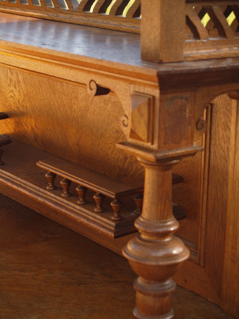 antike Etagere Anrichte Möbel Theke Jugendstil