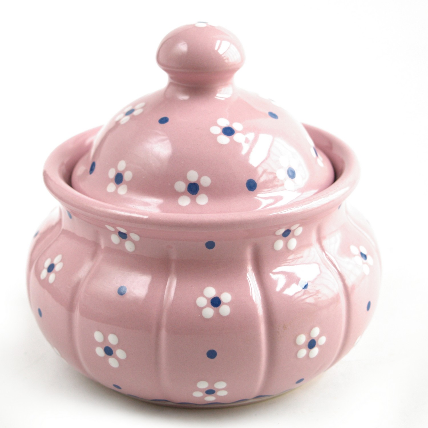 gmundner 4601 zuckerdose rosa dirndlrosa keramik neu 1