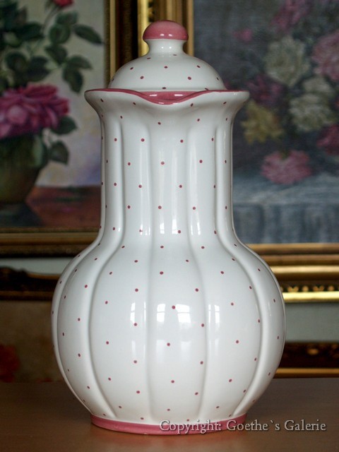 gmundner keramik rosa getupft 9