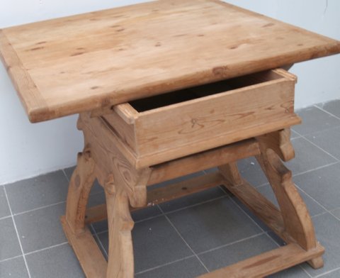 Tisch Weichholz Vintage