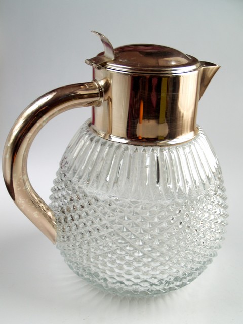 Vintage Krug Kalte Ente Waffelschliff