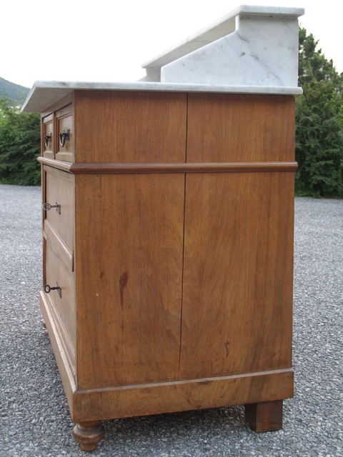 Antiker Waschtisch Marmorplatte Antiker Waschtisch Marmorplatte