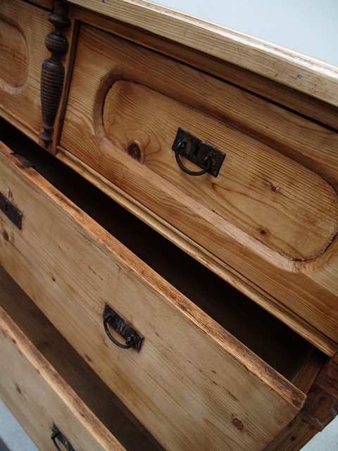 Bauernschrank antik Altholz Kommode restauriert