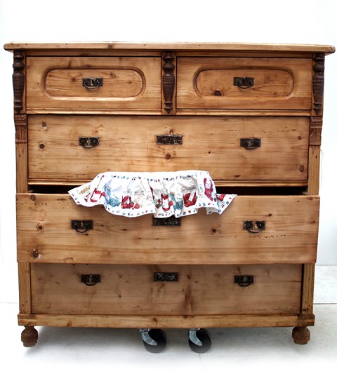 Bauernschrank antik Altholz Kommode restauriert