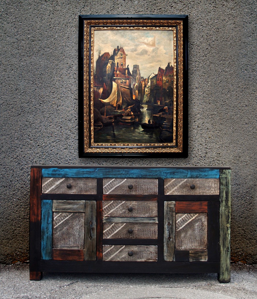 Industrial Style Kommode 1 Industrial Style Kommode