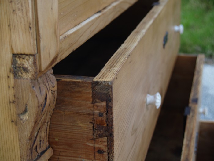 Kommode antik Bauernmöbel Antiquität Bauernkommode Truhe Massivholz Altholz Möbel restauriert groß