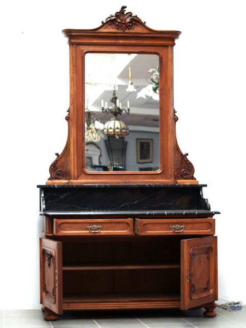 Antike Spiegelkommode