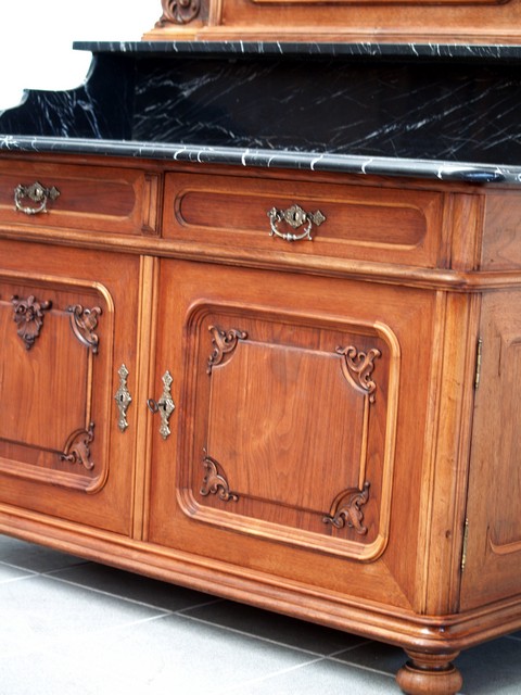 Antike Spiegelkommode Pfeiferlbarock Marmorplatte