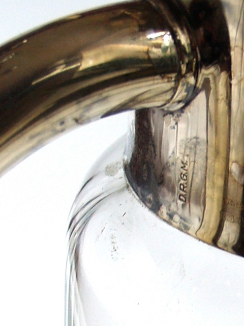 Glas kalte Ente Krug