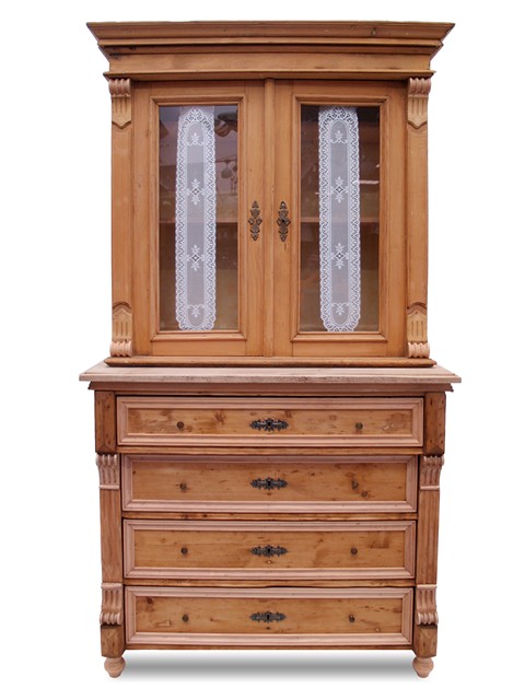 antiker Bauernmöbel Schrank Küchenschrank Bauernschrank Massivholz Buffet