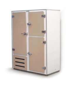 retro antiker kuehlschrank kuehlkasten holz 1