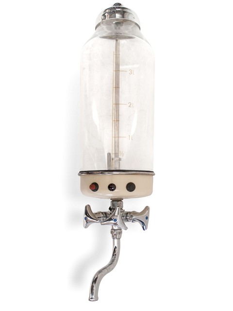 Retro Durchlauferhitzer retro wasserboiler durchlauferhitzer creme glas g2609 1