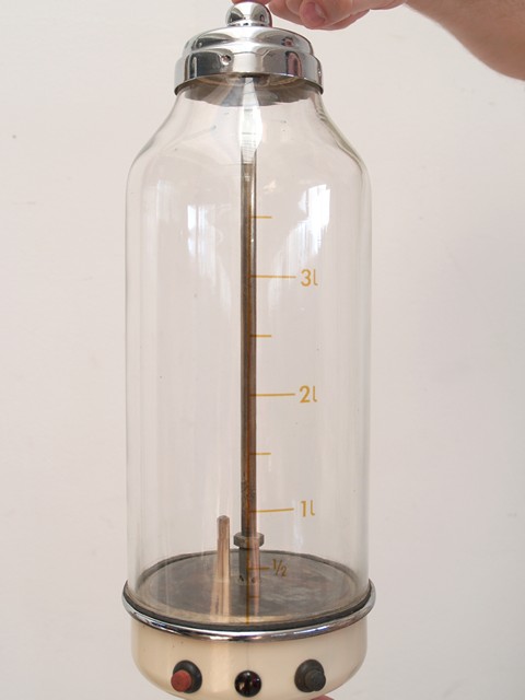 Waschtisch Wasserkocher Küchenschrank creme antik Vintage 40er- 50er-jahre Küchenmöbel Boiler