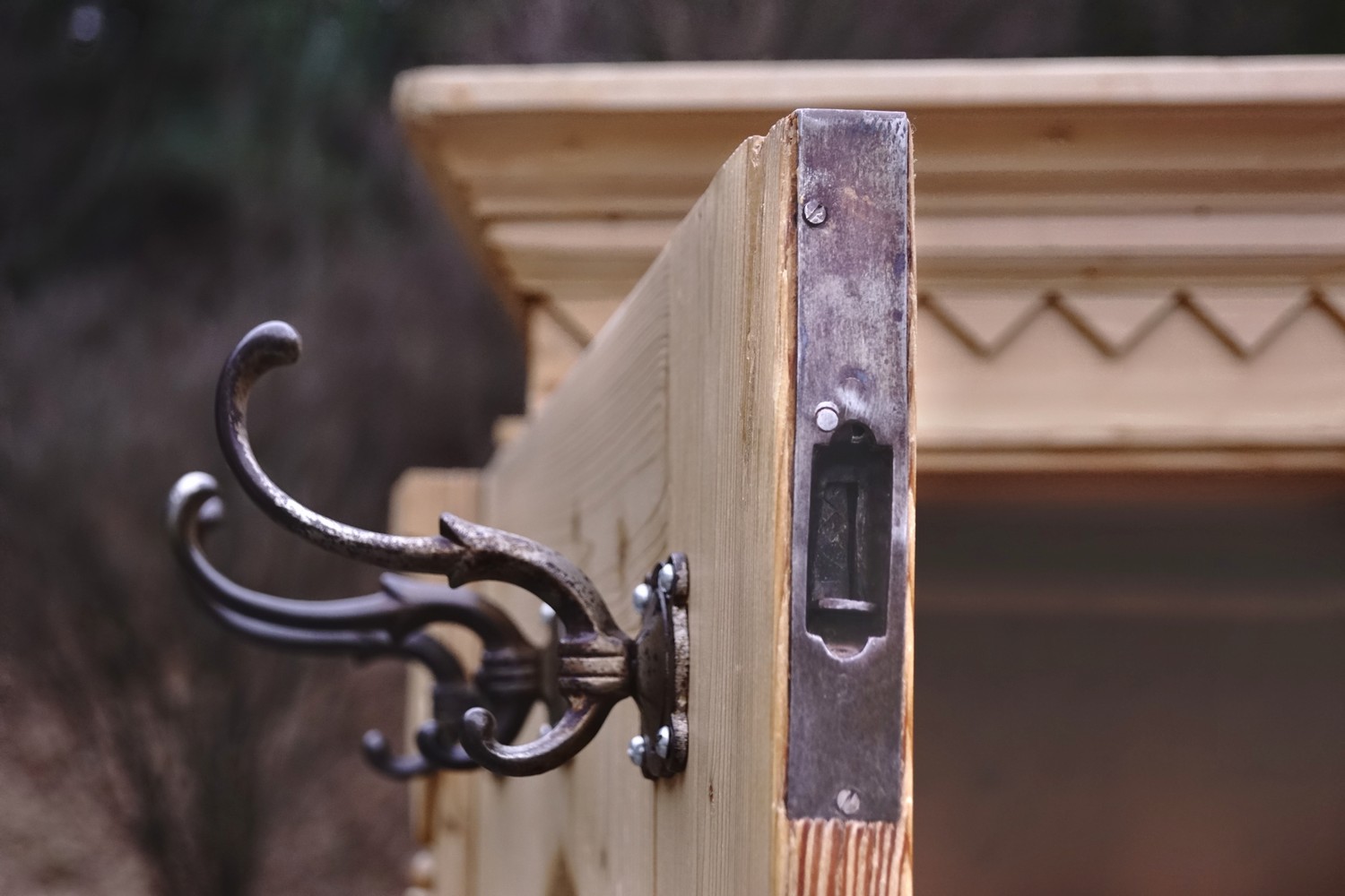 schrank 5148 weichholz garderobe garderobenschrank vorzimmerschrank garderobenkasten kasten antik 16