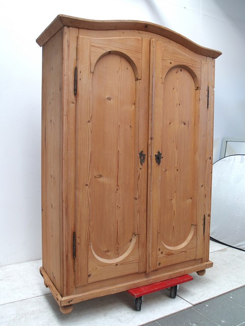 bauernschrank antik Naturholz Schrank Shabby Chic