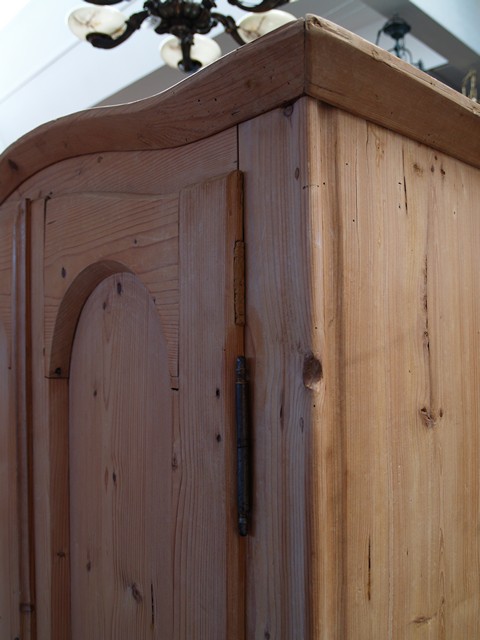 bauernschrank antik Naturholz Schrank Shabby Chic