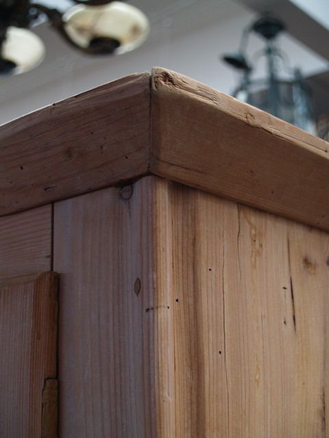 bauernschrank antik Naturholz Schrank Shabby Chic