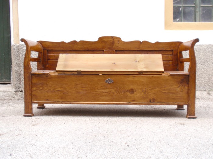 sitzbank kueche 4366 landhausstil truhenbank antik 9