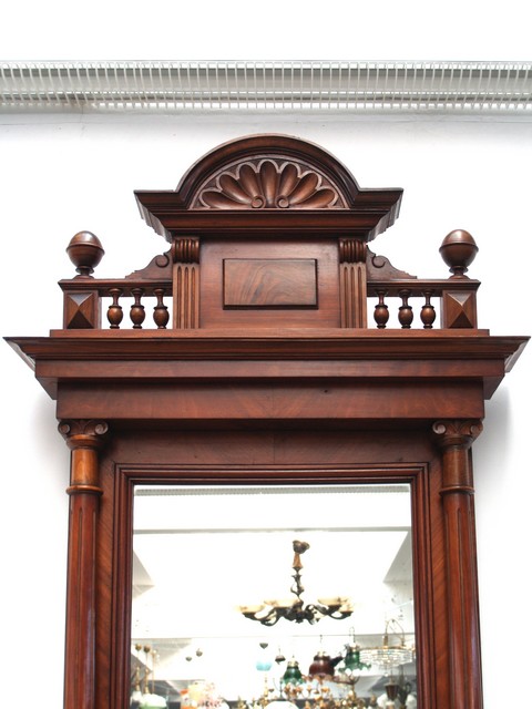 Antike Konsole mit Spiegel Aufsatz