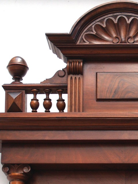 Antike Konsole mit Spiegel Aufsatz