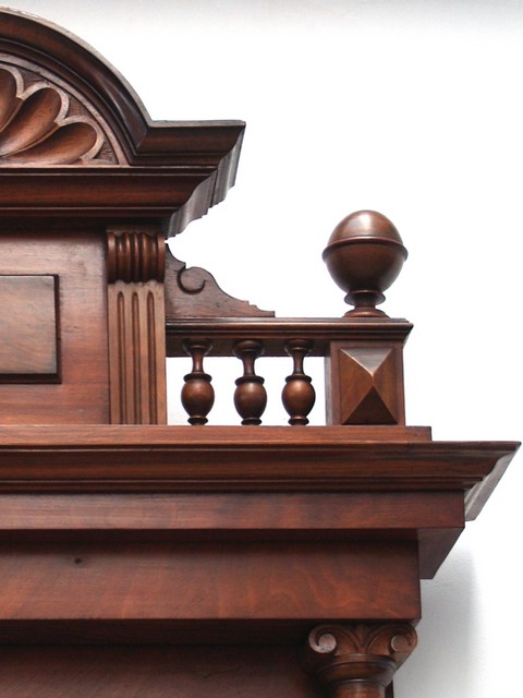 Antike Konsole mit Spiegel Aufsatz