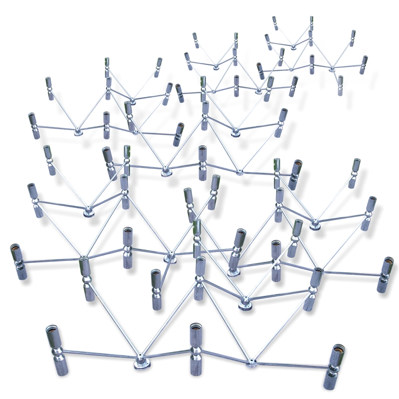 sputnik atomic chrom lampe