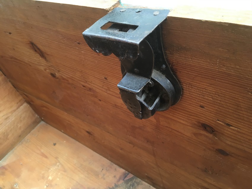 Truhe antik Vollholz Laden Antiquität kaufen Shop Landhausstilmöbel Vintage