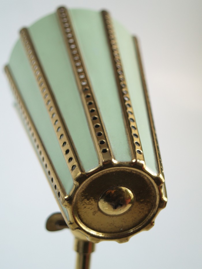 vintage tischlampe pastell 50er 60er jahre lampe original 8