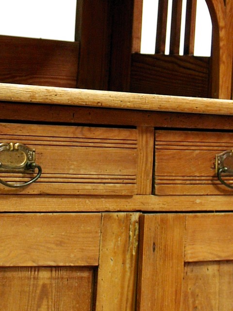 Bauernschrank antik Bauernmöbel Antiquität Massivholz Altholz Möbel Küchenschrank Schrank Kredenz Jugendstil