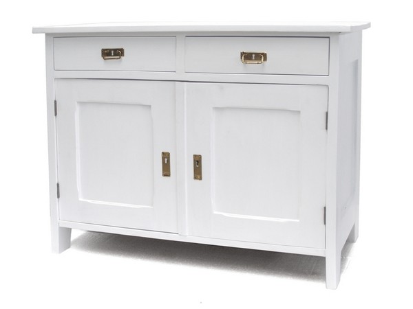 antike KOmmode shabby chic weiß creme restauriert