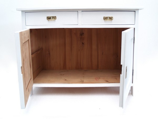 antike KOmmode shabby chic weiß creme restauriert