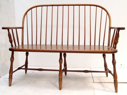 Windsor Sofa Stuhl Sprossenlehne antik Vintage Möbel