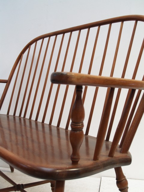 Windsor Sofa Stuhl Sprossenlehne antik Vintage Möbel