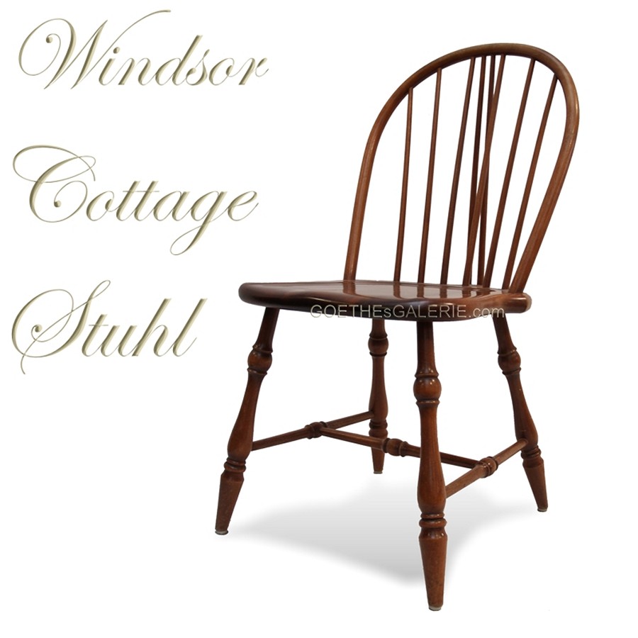 Windsor Sofa Stuhl Sprossenlehne antik Vintage Möbel