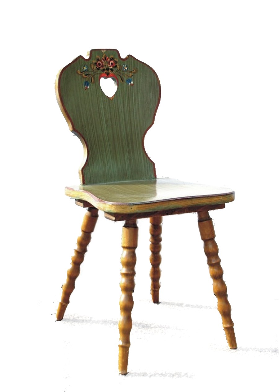 Sitzmöbel & Accessoires 5 Bauernsessel grün Vintage