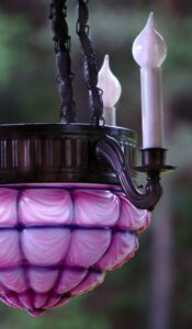 Reparatur 1 Luster reparatur Kronleuchter antik verkabelung 4