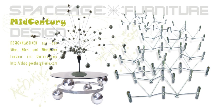 spaceage plafoniere deckenlampe Design Chrom cache sputnik groß 200 x 300 cm 180 160 Ball Table
