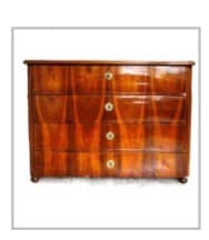 Biedermeier Kommode antik Antiquitätengeschäft Deutschland Österreich Goethesgalerie
