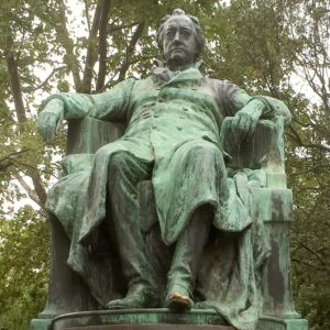Goethes Bronze Statue Galerie