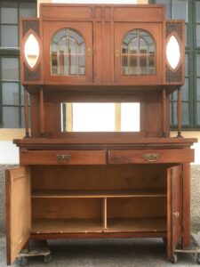 Antike Jugendstil Kredenz 1920, Original Möbel entdecken 3 antike Kredenz Jugendstil