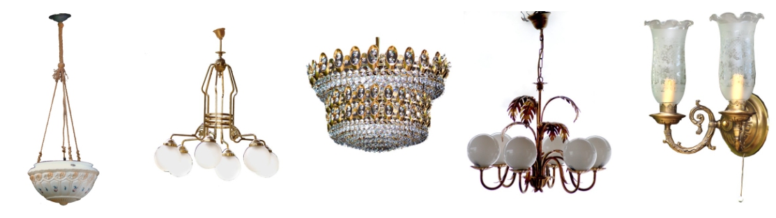 Antike Lampen 20 antike Lampen, antiker Kronleuchter Bleikristall, Jugendstil, Artdeco, Messing Bronze Original Luster od reparieren