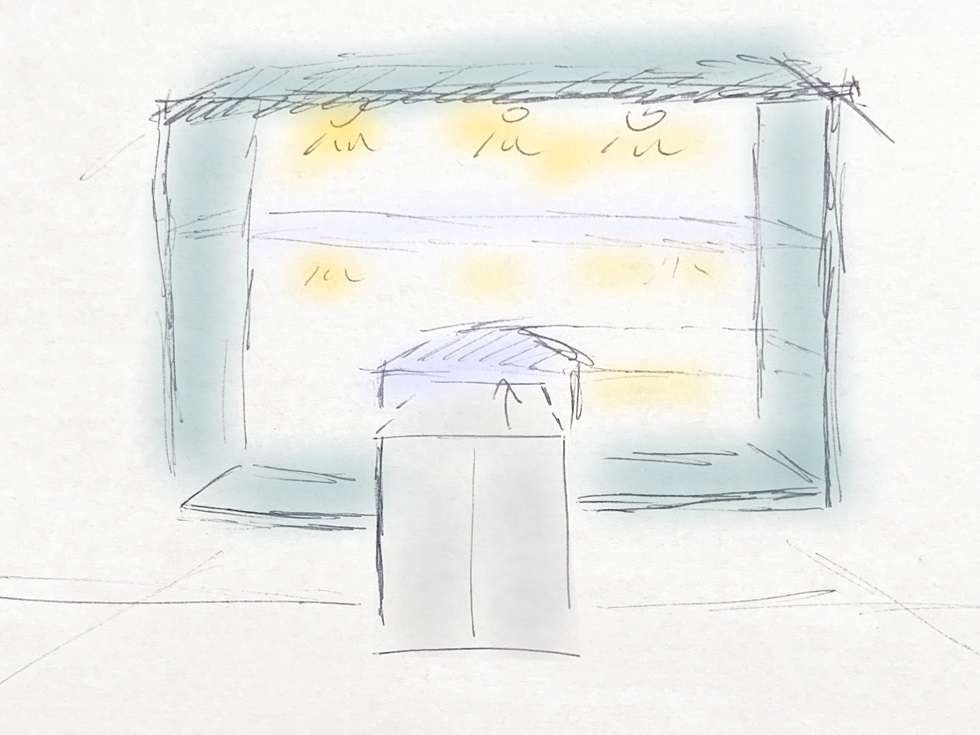 Büroschrank Bibliothek Rahmenbau 