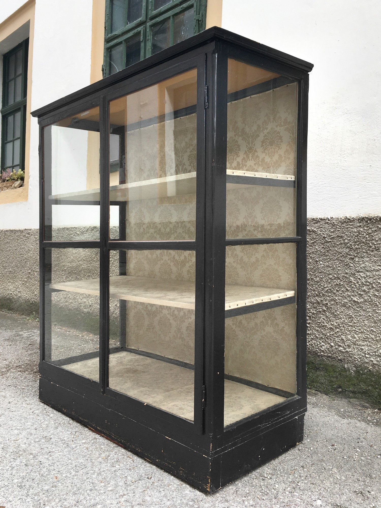 Vintage Möbel Schrank antike Vitrine Shabby Chic 1920 1930