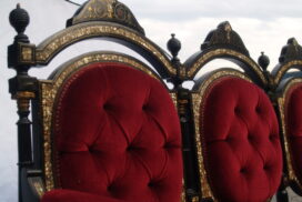 Napoleon III. Möbelstil 1852-1870 Merkmale entdecken 5 antikes Sofa napoleon III 1850 19.Jhdt Viktorianisch Antiquität