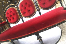 Napoleon III. Möbelstil 1852-1870 Merkmale entdecken 11 antikes Sofa napoleon III 1850 19.Jhdt Viktorianisch Antiquität