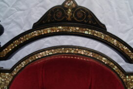 Napoleon III. Möbelstil 1852-1870 Merkmale entdecken 10 antikes Sofa napoleon III 1850 19.Jhdt Viktorianisch Antiquität