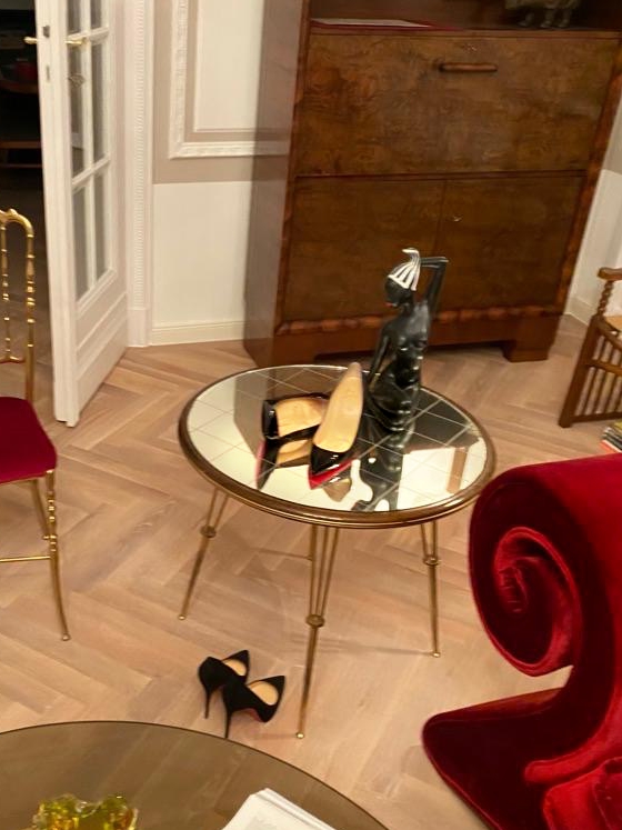 50er 5 Laboutin Design livingroom Furniture Vintage 50er 50s