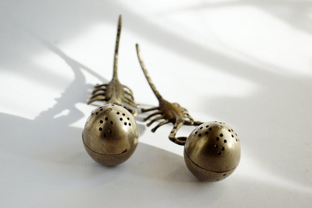 Antike Streuer Skorpion Griff