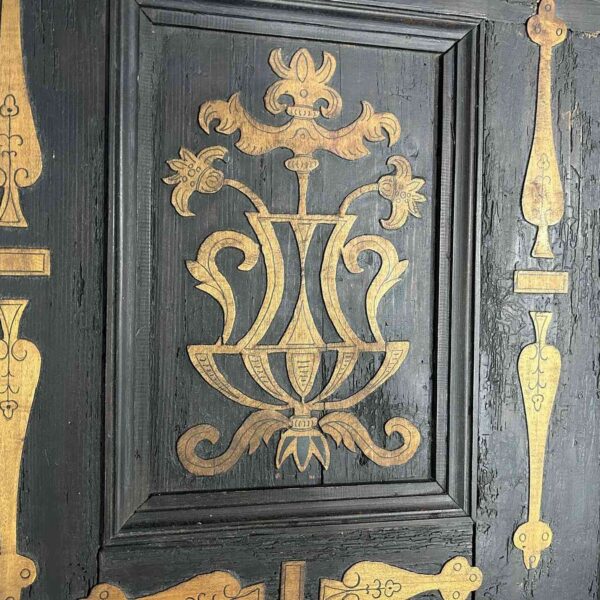 renaissance Schrank antike Kredenz 1630 Buffet 17. Jahrhundert Mittelalter Möbel Antiquität Original Stilkunde Museal